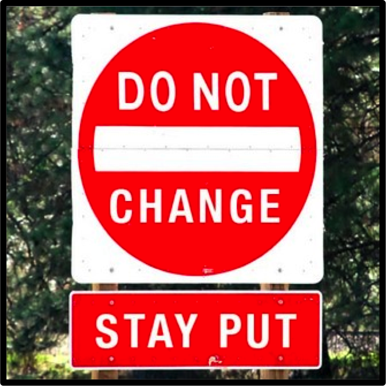 Do Not Change